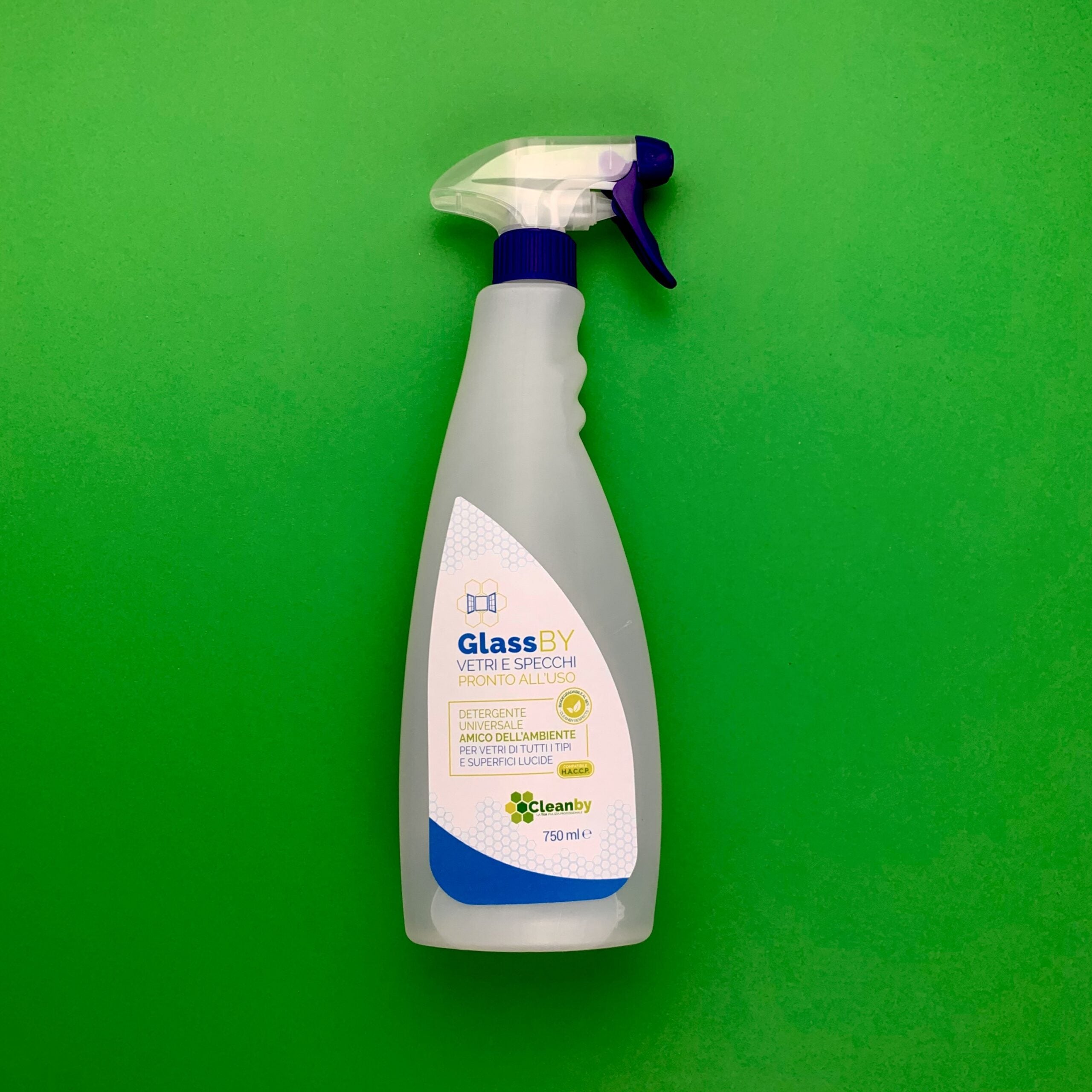 GlassBy Lenti E Vetri Spray 750 ml (Non Tossico)