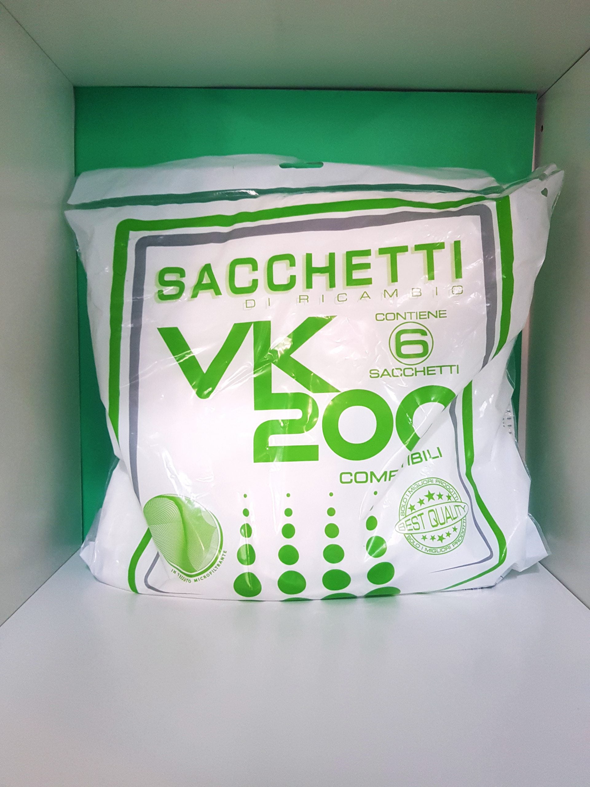 Sacchetti folletto vk200 vk220 24 pezzi Sacchetti folletto vk200 vk220 24 pezzi