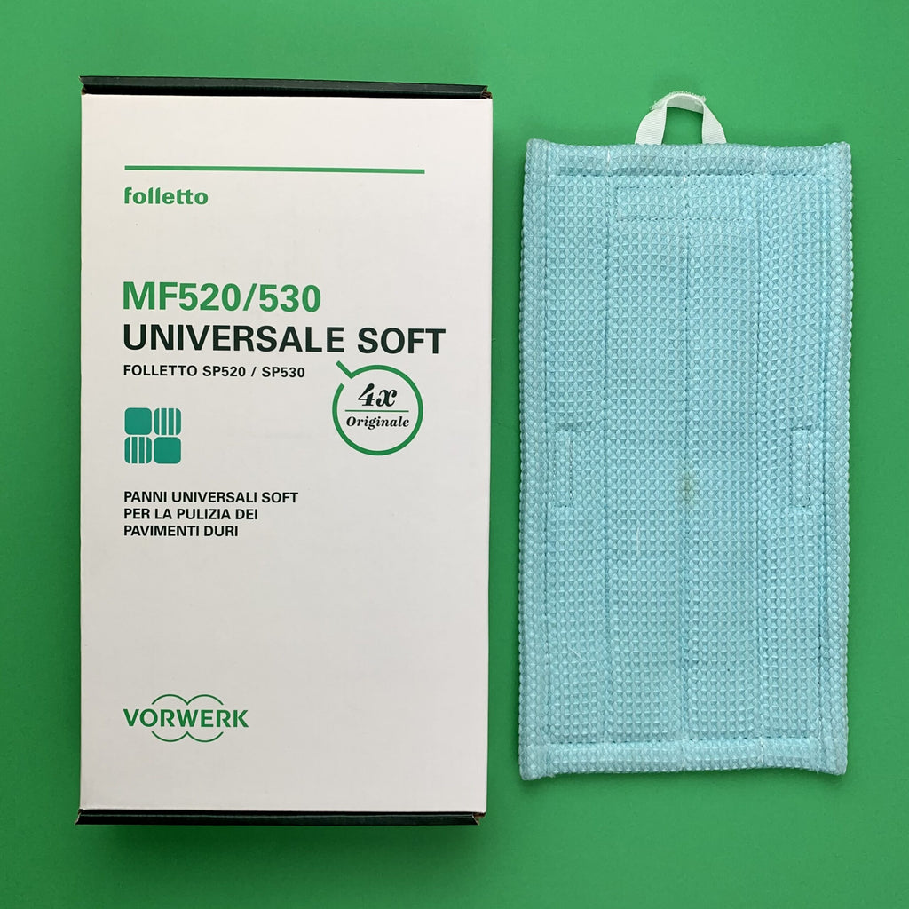 1 PANNO UNIVERSALE SOFT MF520 ORIGINALE VORWERK FOLLETTO PER LAVAPAVIMENTI  SP520 SP530 : .it: Casa e cucina