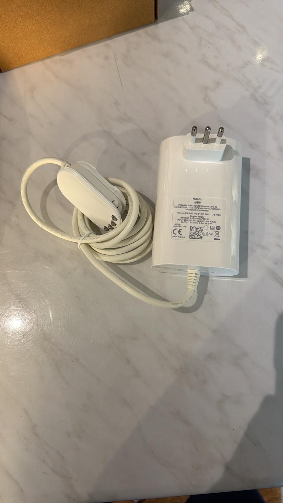 caricabatterie SC7 originale vorwerk per vk7